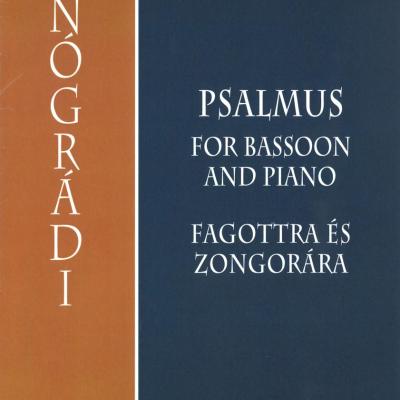 Psalmus  - fagottra és zongorára