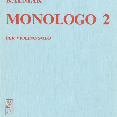 Monologo 2 – per violino solo