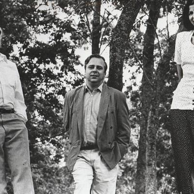 Gyöngyössy Imre, Kabay Barna és Petényi Katalin a La Rochell Nemzetközi Filmfesztivál retrospektív vetítésén