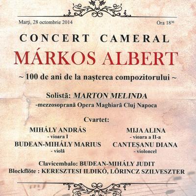 Márkos Albert concert cameral 