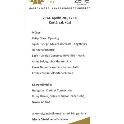 Álomtáncok no. 3 - a "Kortársak közt" c. koncerten