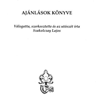 Ajánlások könyve
