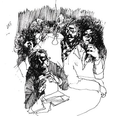 Karnevál (Hamvas Béla illusztrációk)
