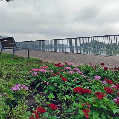 Szeged, árvízvédelmi partfal építészete és arculatterve