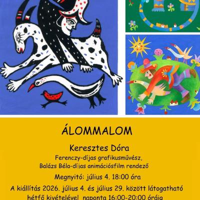 Vászolyi Nyár // Keresztes Dóra: Álommalom - kiállításmegnyitó