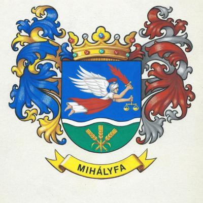 Mihályfa község címere 
