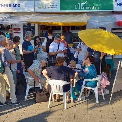 Könyv-dedikálás és zenetörténeti előadás és ajánlás a L' Harmattannál megjelent Mihalovich-tanulmányok alkalmából
