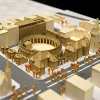 Városligeti fasor, Magyar Építészeti Múzeum, Az Építészet Ligete (nyílt tervpályázat)