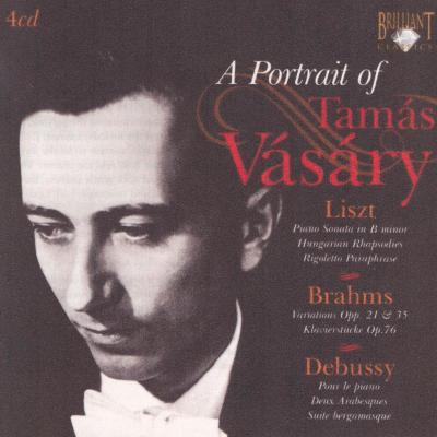 A portrait of Tamás Vásáry