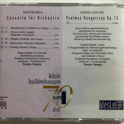 Bartók: Concerto for Orchestra - Kodály: Psalmus Hungaricus