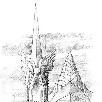 Református templom II. változat (Új Ezredév Református Központ)