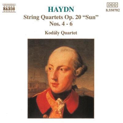 Haydn - String quartets, Op. 20 "Sun" Nos. 4 - 6