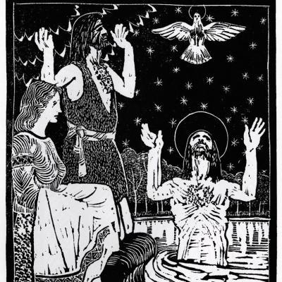 Az ács fiának evangéliuma: Jézus megkeresztelése