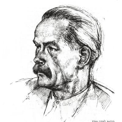 Borsos Miklós arcképe