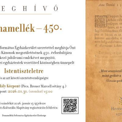 Dunamellék 450 – jubileumi nyitóünnepség