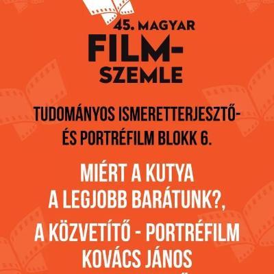 45. Magyar Filmszemle // Petrovics Eszter: A közvetítő - Portréfilm Kovács János karmesterről