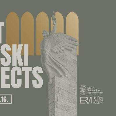 Gutowski Robert vezető építész tárlatvezetése a Robert Gutowski Architects kiállításban
