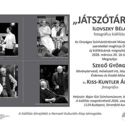 „Játszótársak” - Ilovszky Béla fotográfus kiállítása - megnyitó