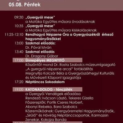 VIII. Gyergyó-Hétvége // Dr. Pávai István előadása: Gyergyó zenés-táncos hagyományai