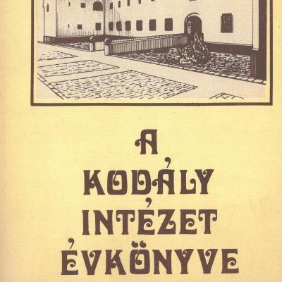 A Kodály Intézet Évkönyve