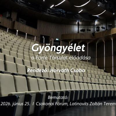 Gyöngyélet – bemutató előadás