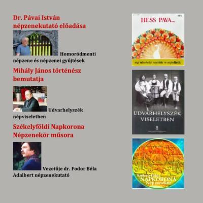 XLIX. Homoródszentmártoni Román Viktor Nemzetközi Képzőművészeti Alkotótábor // Pávai István előadása: Népzene a Homoród mentén