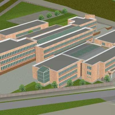 Ferenczi Sándor Egészségügyi Szakközépiskola bővítése (tervpályázat)
