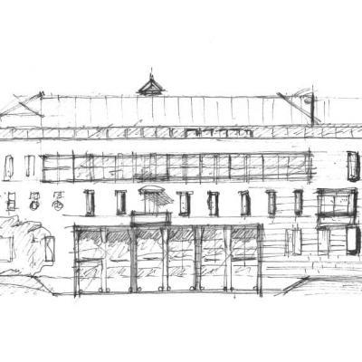 Városi Könyvtár bővítése (tervpályázat)