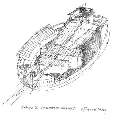 Városi kulturális és konferencia központ (2 változatban)