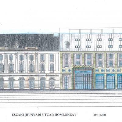 Zeneművészeti főiskola bővítés (A változat)