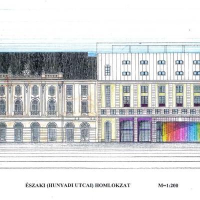 Zeneművészeti főiskola bővítés (B változat)