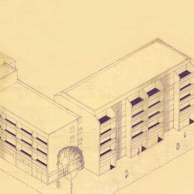 Tizennyolc lakásos lakóépület