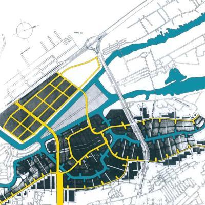 Manila, 140.000 fős település terve