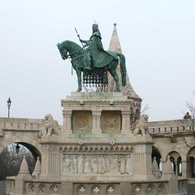 Szent István-emlék (Halászbástya) talapzat rekonstrukció