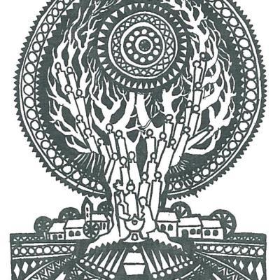 Grafikai kompozíciók sirató témákhoz, mondák, balladák rajzai