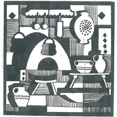 Ormánsági tárgyak, belső enteriőrök rajzai