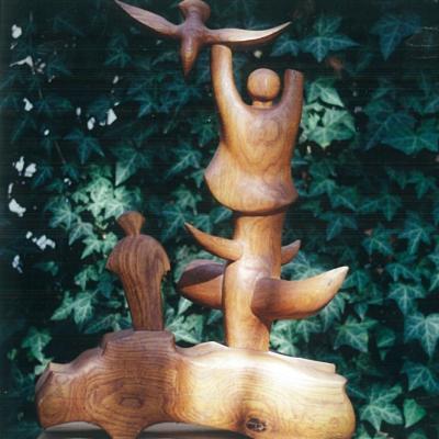 Kalevala szobrok I-X